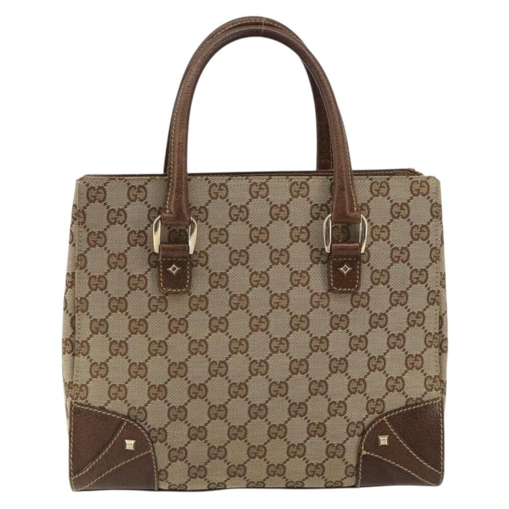 Gucci GG Canvas Handbag Beige